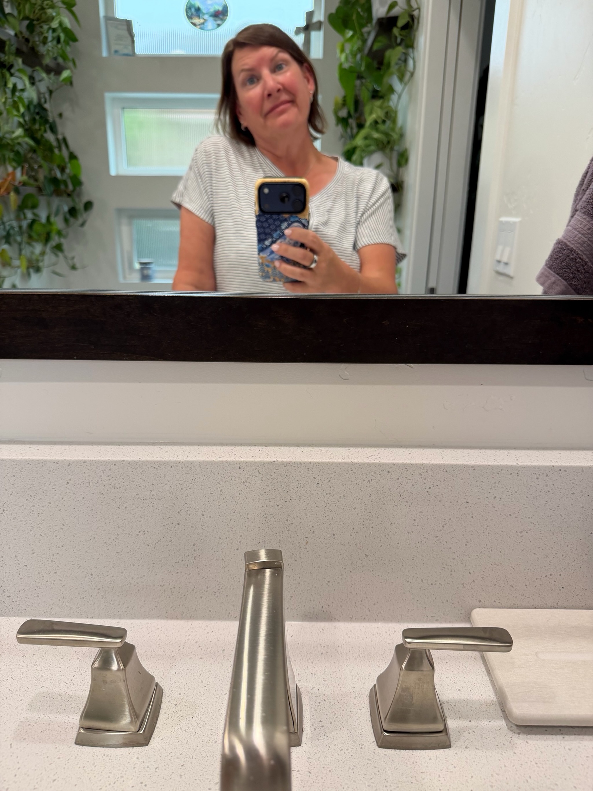 ✨ Skincare Curiosity Club: Let’s Get Curious About… ✨

Come stand at the bathroom counter with me for a minute…have you ever picked up a skincare product you used to love, looked in the mirror, and thought:

“Wait! Did this stop working?”

At first, it was glowing. It was hydrating. It may have briefly convinced you that you had finally figured out skincare. Then, a few weeks or months later nothing seemed quite as exciting. 😅

So, does your skin actually “get used to” products? Usually not in the way we think. Your skin doesn’t typically become immune to skincare. More often, the biggest & most noticeable improvements happen when you first begin using a product.

For example, if your skin was dehydrated, adding the right hydration may create a noticeable change quickly. Once your skin becomes more balanced, that product may shift from creating dramatic results to quietly maintaining them.

Less fireworks. More dependable, behind-the-scenes support.

Your skin can also change because of:

✔️ weather & seasons
✔️stress & sleep
✔️hormones or medications
✔️travel
✔️other products
✔️…and life doing what life does

Sometimes the product is still working. Sometimes your skin has changed. And sometimes it’s simply no longer the right fit for what your skin needs now.

Before replacing everything on the bathroom counter, pause & ask:

🤨 Does my skin still feel comfortable?
🤨 Has anything else changed?
🤨 Am I noticing dryness, irritation, sensitivity, or breakouts?
🤨 Could the product be maintaining my results rather than creating a dramatic change?

I hope these bathroom-counter conversations become a place to ask honest questions, sort through confusing advice, and learn together without pressure, judgment, or anyone convincing us we need 5 new products in 48 hours. 😄

Now I’m curious…have you ever had a product that seemed amazing at first & then felt like it stopped working?

A. Yes, and I replaced it
B. Yes, but I kept using it
C. I’ve wondered this, too
D. Nope, but now I’m curious

Drop your letter below, tell me what happened, or leave a question for a future bathroom-counter conversation.